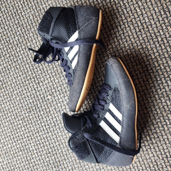 Adidas Black Wrestling Shoes Box - Picture 4 of 6